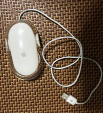Apple vintage clear mouse. Fully functional.