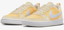 Nike Kid's Court Borough Low Recraft GS Shoes CD4 Pale Ivory/Melon Tint