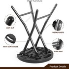 Portable Foldable Stools ,Plastic Foldable Stool ,300lbs Capacity,Set of 2