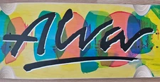 NEW ALVA MILLENNIUM ABSTRAKT ART SKATEBOARD DECK LIMITED TO 47 NO TWO ARE ALIKE