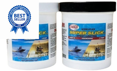 Fasco Epoxies Super Slick 2000 Epoxy Bottom Coating for Airboats, Jet Ski's,...