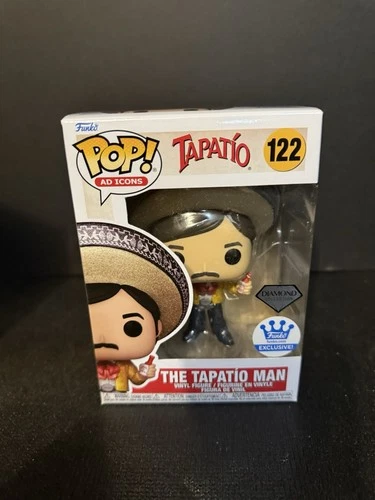 FUNKO POP ! THE TAPATIO MAN 122 DIAMOND COLLECTION FUNKO EXCLUSIVE AD ICONS DB15