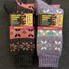 2 Pr. Thick Women’s Thermal Socks ONLY $9.95! (5-9 Shoe) NO MORE COLD FEET!