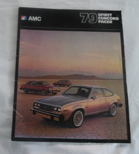 1979 Amc-spirit-concord-pacer New Car Brochure 1979 Amc-spirit-concord-pacer New Car Brochure
