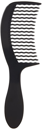 Detangling Comb, Black - Wide Tooth Hair Detangler with WaveTooth Design that... - Picture 2 of 3