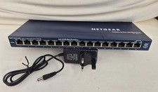 Netgear Prosafe FS116  16-Port Fast Ethernet Switch & Power Supply