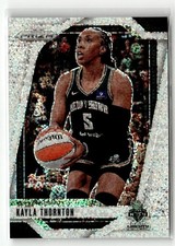 2024 Panini Prizm WNBA #90 Kayla Thornton White Sparkle Prizms