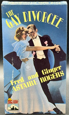 1980's The Gay Divorcee NEW SEALED VHS Fred Astaire 1934 Movie MEDIA Watermarks