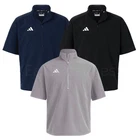 ADIDAS GOLF Mens S-4XL Short Sleeve Quarter-Zip Pullover Sports Athletic Shirt
