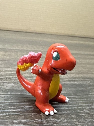 Vtg Pokemon Charmander TOMY Toy Figure CGTSJ 1999 Nintendo 2" Vintage Authentic!