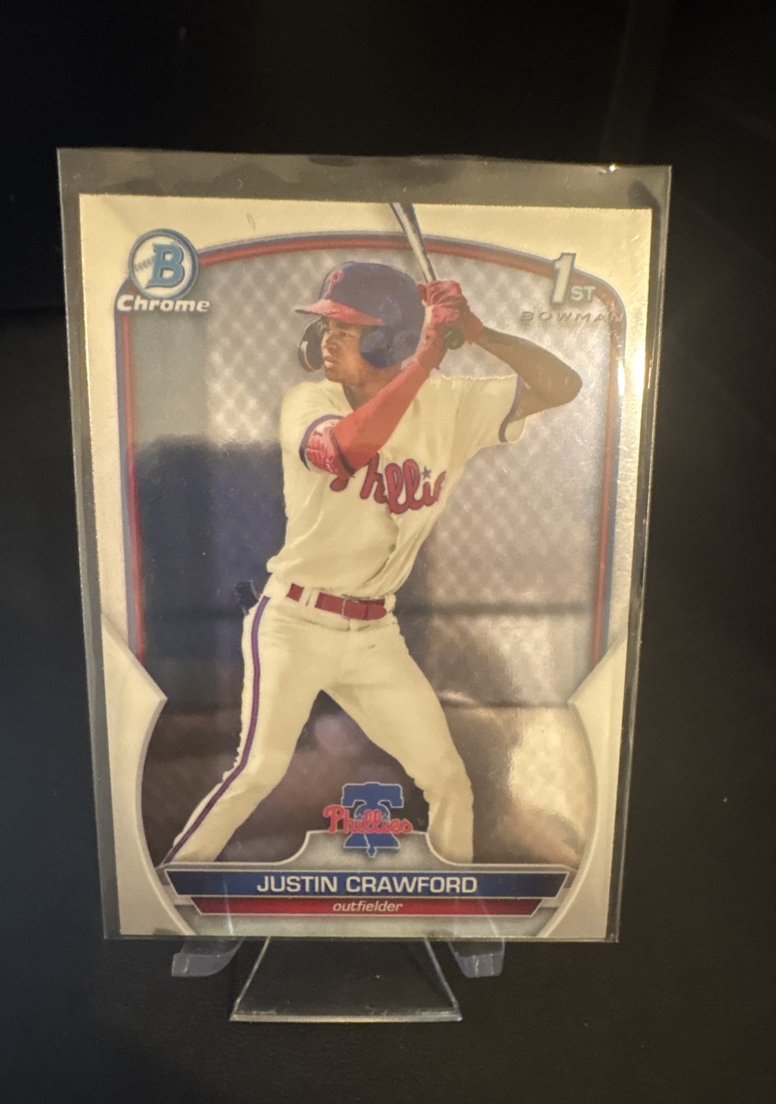 2023 Bowman - Chrome Prospects Justin Crawford #BCP-3 (RC)