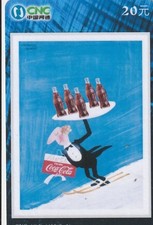 Coca Cola/Werbung/Getränke/Vintage/Limonade/Sexy Girl -TK China CNC gebr. 1159