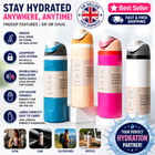 Stainless Steel Insulated Cup Large-Capacity Portable Handheld Sports Freecip