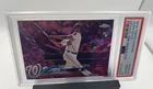 2018 Topps Chrome Update Juan Soto Rookie Debut Pink Refractor PSA 10 RC