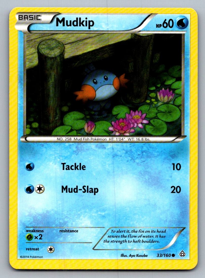 Mudkip XY - Primal Clash PRC #33/160 Common MP
