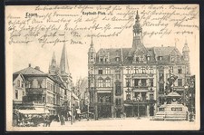 Postcard Essen/Ruhr, street party at Kopstadtplatz 1903