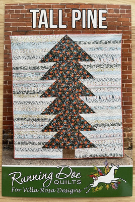 Quilt Sewing Pattern Card ~ Tall Pine By Running Doe Quilts Villa Rosa Designs