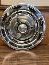 1964 Pontiac Gto Lemans Tempest 14 3 Bar Spinner Hubcap Wheel Cover Oem