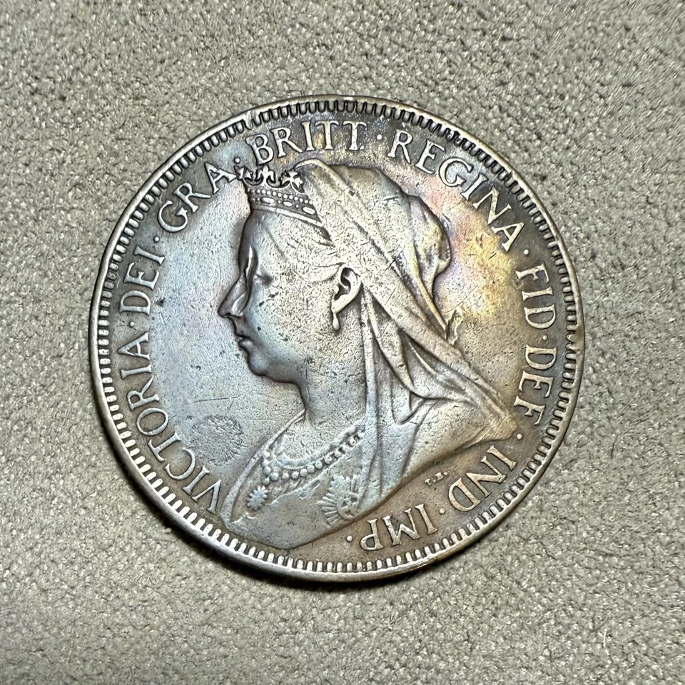 1899 Great Britain England Half Penny Queen Victoria - Image 2 of 2