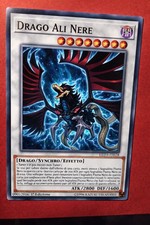 Yu-Gi-Oh! DRAGO ALI NERE - 🇮🇹 LED3 - NM