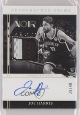 2021-22 Panini Noir Prime Black and White 39/40 Joe Harris #APB-JOE Auto 10qe
