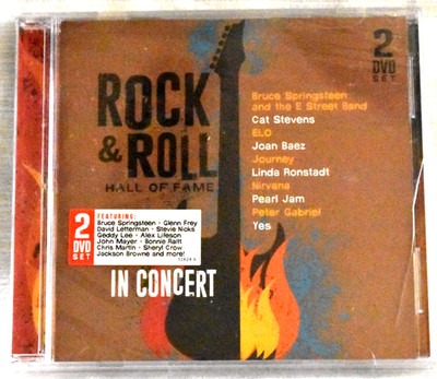 ROCK & ROLL HALL OF FAME - IN CONCERT - 2 DVD SET VARIOUS ARTISTS - NEW SEALED