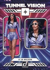 2025 Donruss WNBA #13 A'ja Wilson Tunnel Vision
