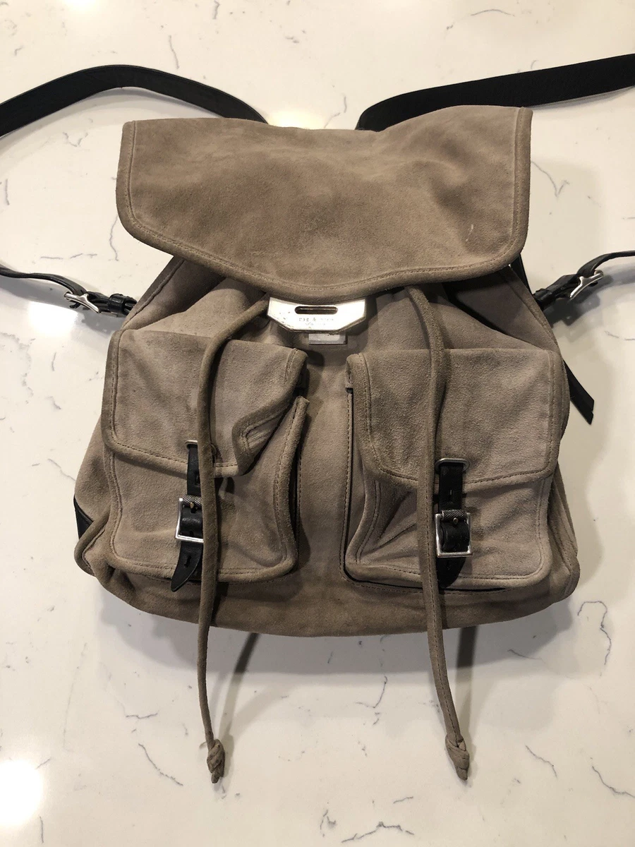 Rag & Bone Field Suede Tan Backpack Métier Men main image 4