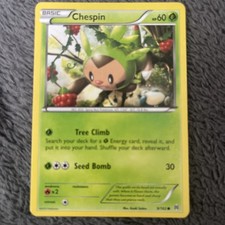 Pokémon TCG Chespin Breakthrough Card 9/162 Regular Common