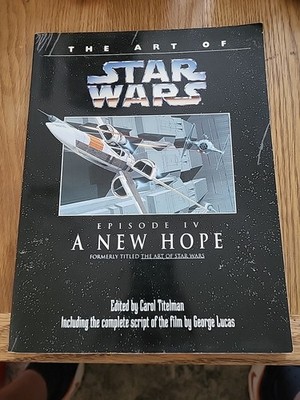 Die Kunst von Star Wars Episode 4 Eine neue Hoffnung PB Buch.