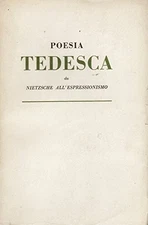 poesia tedesca da nietzsche all'espressionismo paoli rodolfo B00DNDQCGC