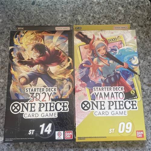 One Piece Card Game English Starter Deck 8, 9 And 14 - Picture 2 of 11