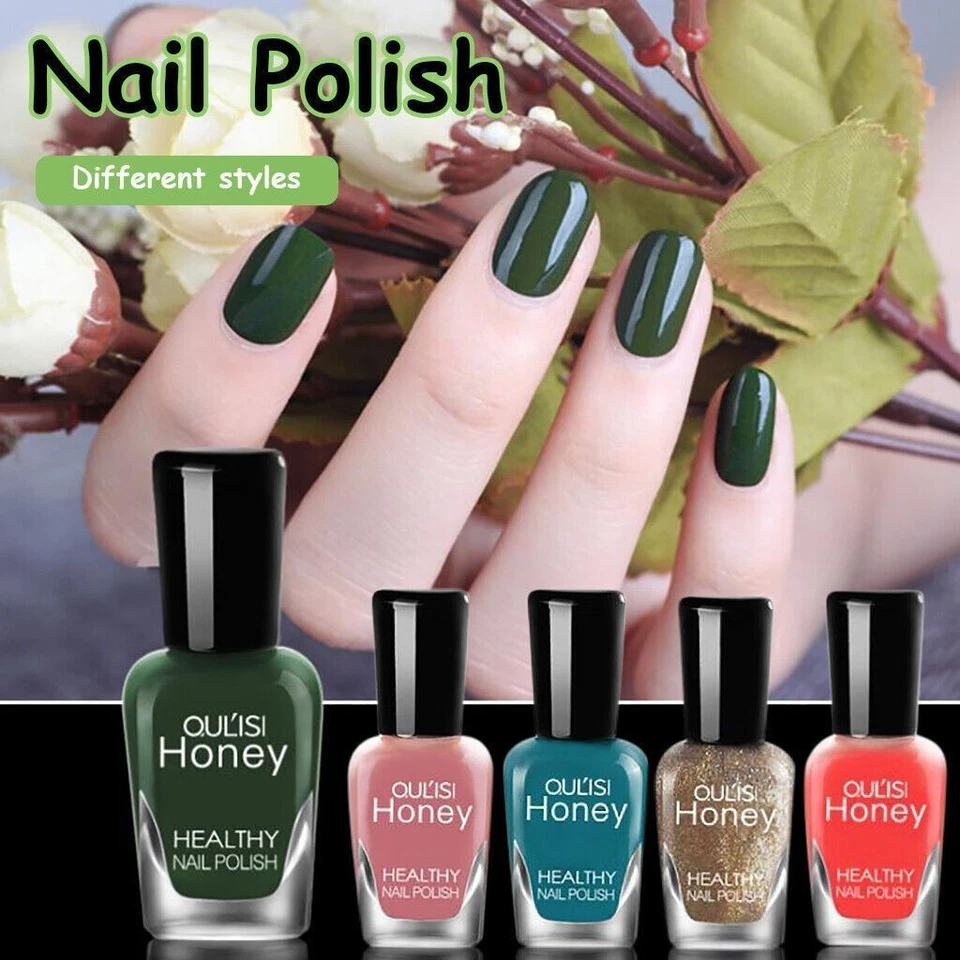 8 ml Nagellack auf Wasserbasis wasserfest dauerhaft atmungsaktiv abziehbar Nagellack