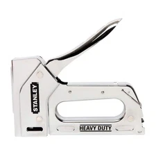 Stanley TR110 Heavy Duty Steel Staple Gun, Squeeze Trigger uses TRA700 and T-50