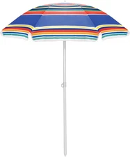 a Picnic Time brand 5 Ft. Portable Beach Umbrella