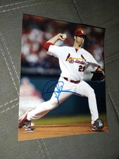 CHRIS CARPENTER SIGNED PHOTO 8 X 10 AUTOGRAPHED PHOTOFILE ST LOUIS CARDINALS