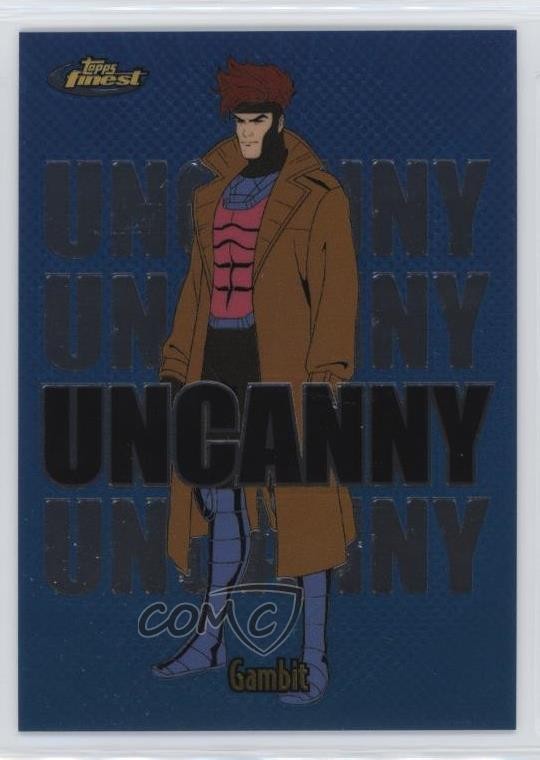 2025 Topps Finest X-Men '97 Uncanny Short Print Gambit #92