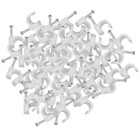 300 Pieces Of Cable Staples Clip Wall Wire Nail Fixture For Ethernet Cable9690