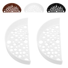 2 Pcs Shrimp Hide Sturdy Plastic Spacious Shrimp Cave with Holes for Fish Tank