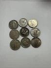 (10) Standing Liberty Quarter 1920-1930 VG-F Very Good-Fine Esta. Lot 90% Silver