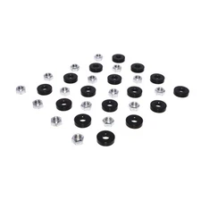 COMP Cams Rocker Arm Nut 4610-16; Adjusting Nut Kit 5/16 Self Locking for SBF