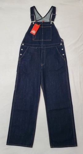 LIMITED EDITION LEVIS X KENZO INDIGO RINSE BLUE DENIM OVERALL RELAXED MEN SIZE L
