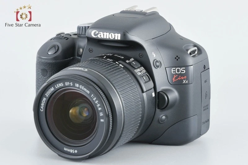 "Shutter count 4,664" Canon EOS Kiss X4 / Rebel T2i / 550D 18.0 MP 18-55 IS Lens - Image 2 of 4