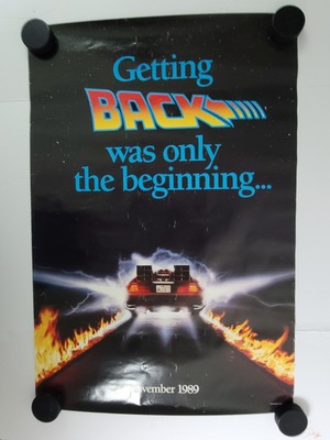 Poster Back To The Future 27 Back To The Future II 1989 Sheet 27