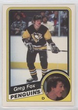 1984-85 O-Pee-Chee Greg Fox #175 t4m
