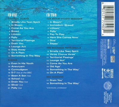 NIRVANA NEVERMIND [20TH ANNIVERSARY DELUXE EDITION] NEW CD
