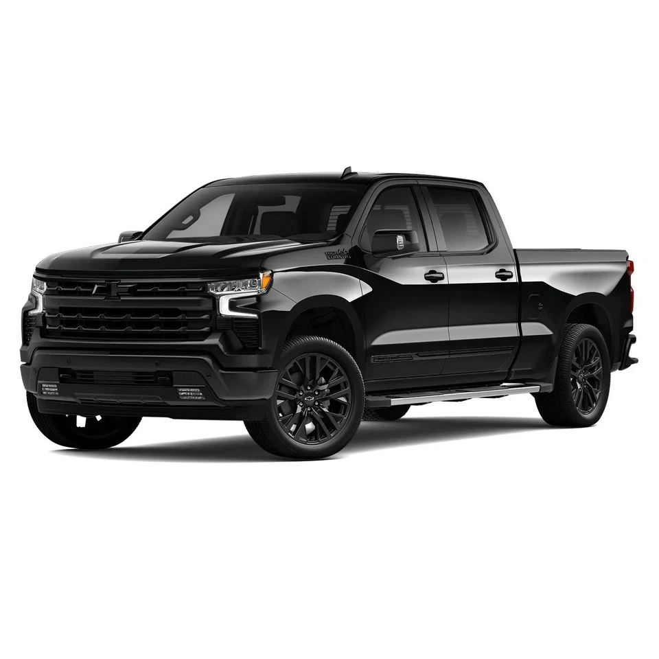 2022+ Front Grille Bowtie Emblem for Chevrolet Silverado 1500 Gloss Black - Image 2 of 4