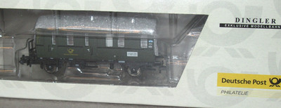 N Dingler Bahnpostwagen DBP in OVP 010125