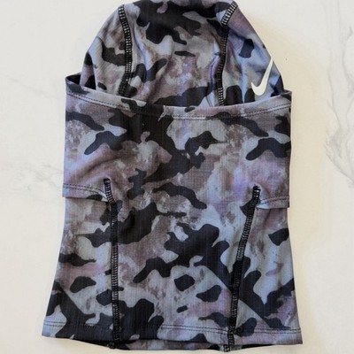 Nike Ski Mask pro therma-fit hyperwarm hood Grey Camo / SHIPS SAME