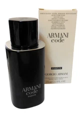 ARMANI CODE PARFUM BY GIORGIO ARMANI 2.5 OZ / 75ML FOR MEN IN WHITE BOX